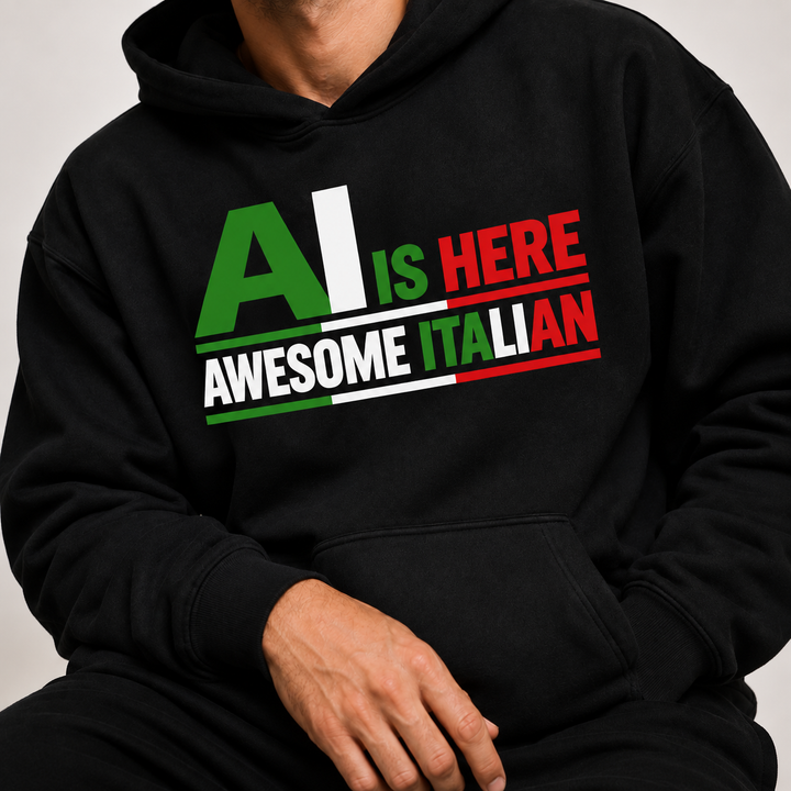 AI Awesome Italian Hoodie
