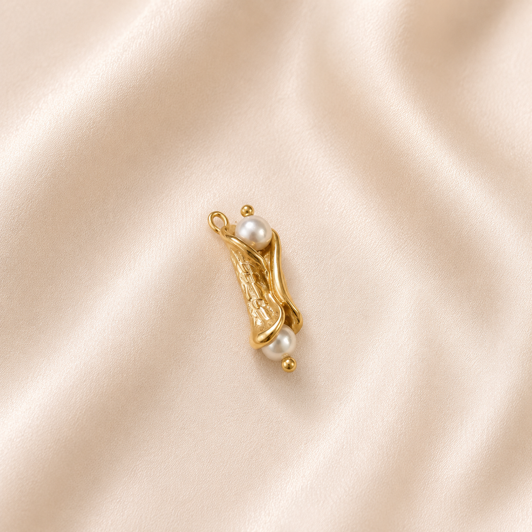 Cannoli Pearl Charm