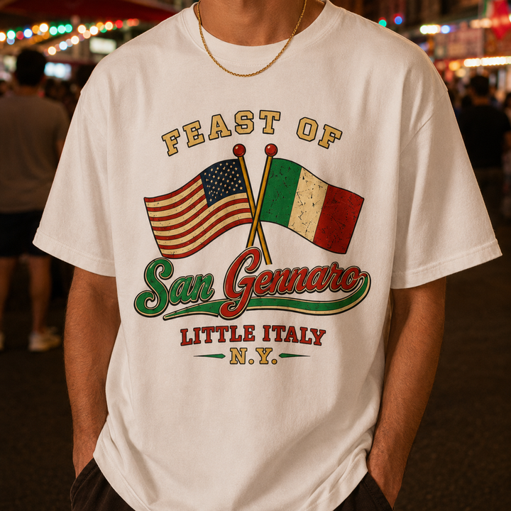 Little Italy Flag Tee