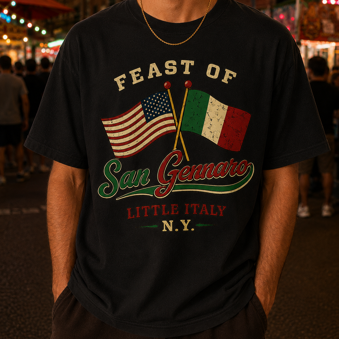 Little Italy Flag Tee