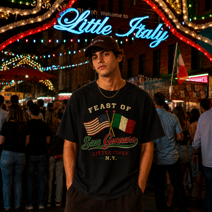 Little Italy Flag Tee