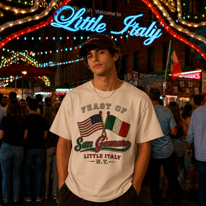 Little Italy Flag Tee