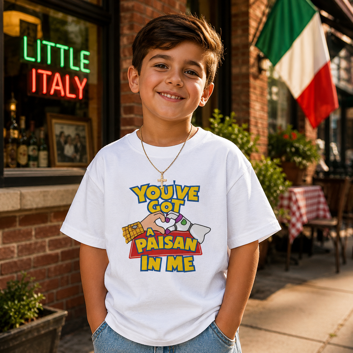 You've Got A Paisan In Me Kids Tee