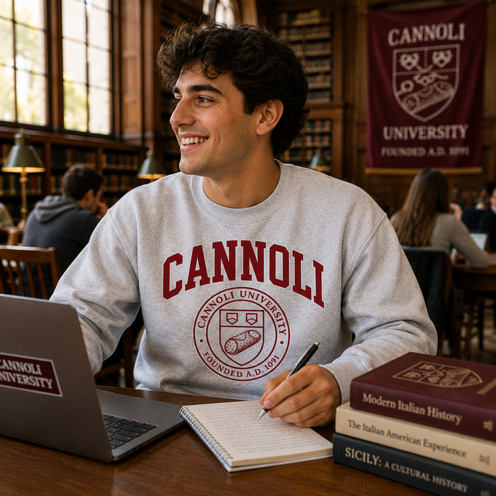 Cannoli U Crewneck