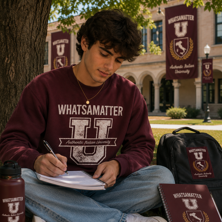 Whatsamatter U Crewneck