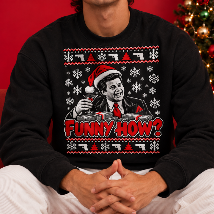 Funny How? Christmas Crewneck