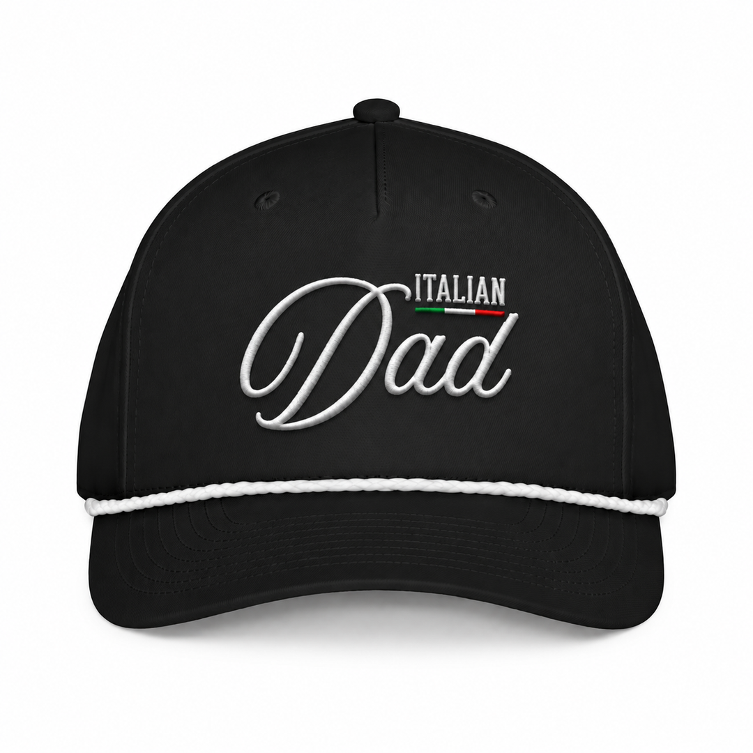 Italian Dad Flag Rope Hat