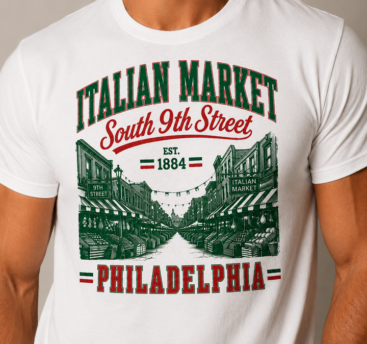 Italian Market Philly Heritage Tee