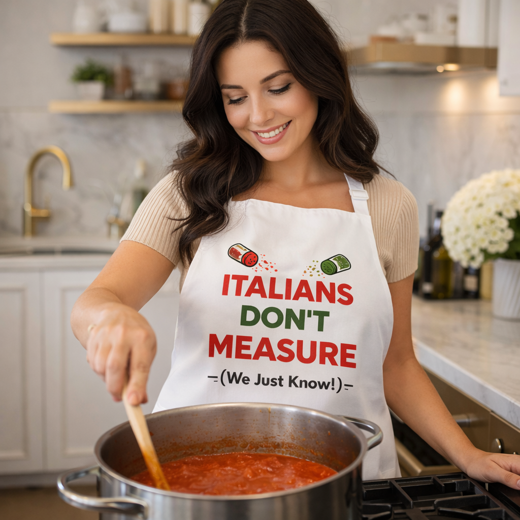 Italians Don't Measure Apron