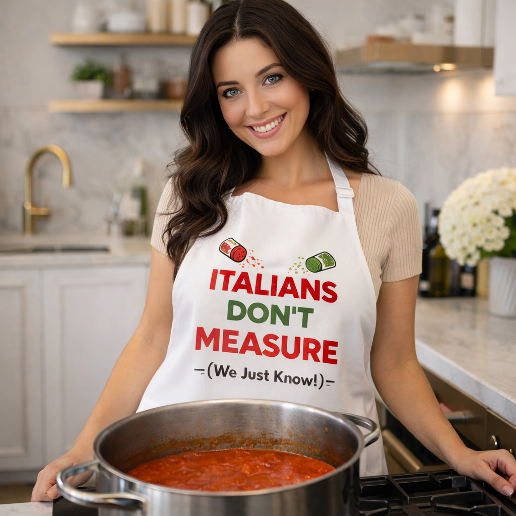 Italians Don't Measure Apron
