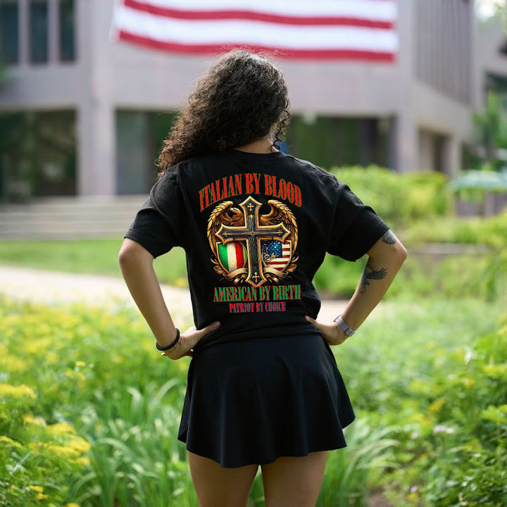 Patriot Cross Tee