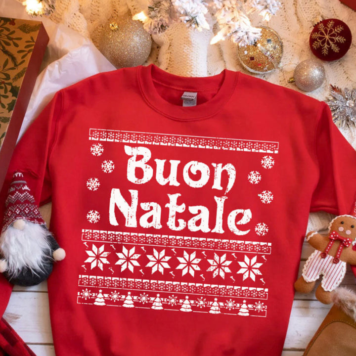 Buon Natale Crewneck - Hardcore Italians