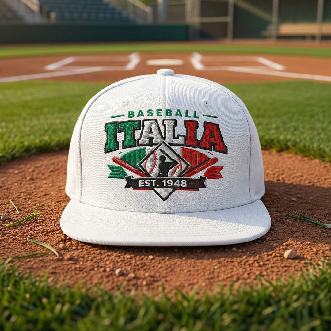 Italia Baseball Heritage Snapback Hat