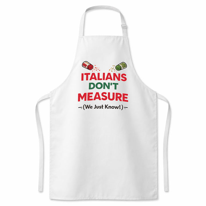 Italians Don't Measure Apron