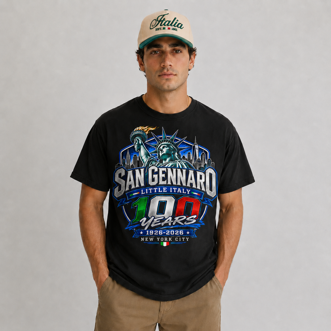 San Genarro Little Italy 100 Years Tee