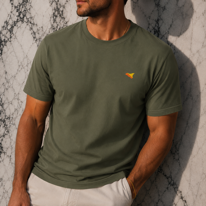 Sicilia Embroidered Tee