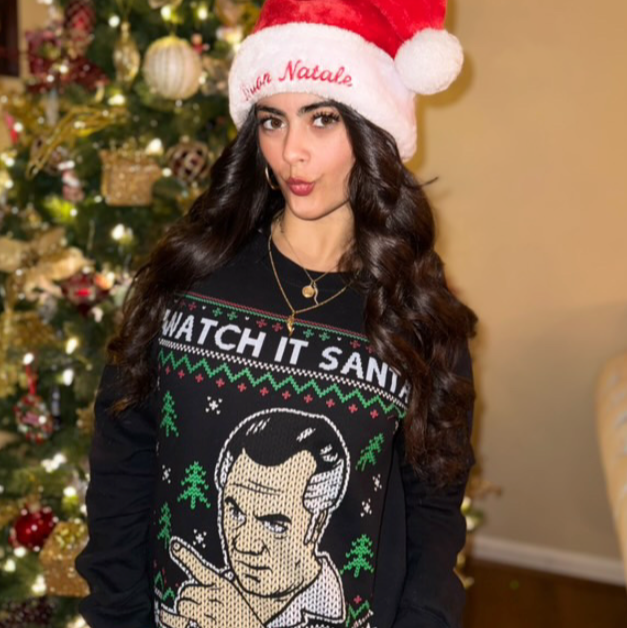 Watch It Santa Crewneck - Hardcore Italians